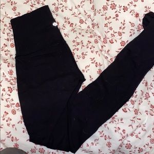 Lululemon high waisted black leggings